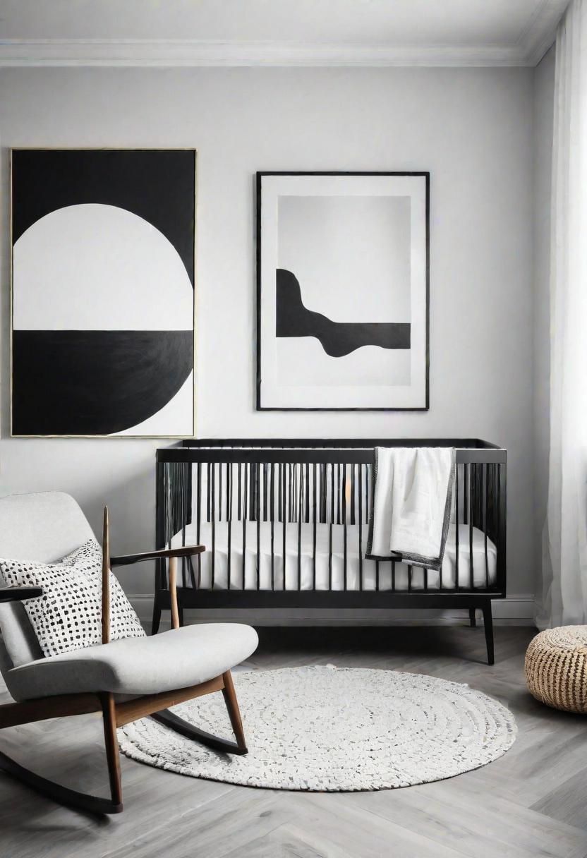 11. Choosing Monochrome Wall Art for Nurseries