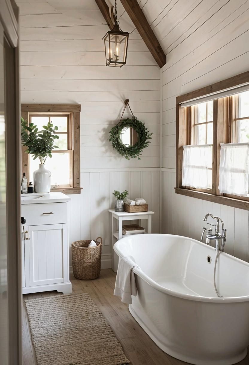 15. Whitewashed Wood Ceiling Ideas