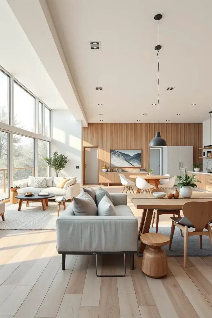 Creating Harmony in Open-Plan Living Spaces