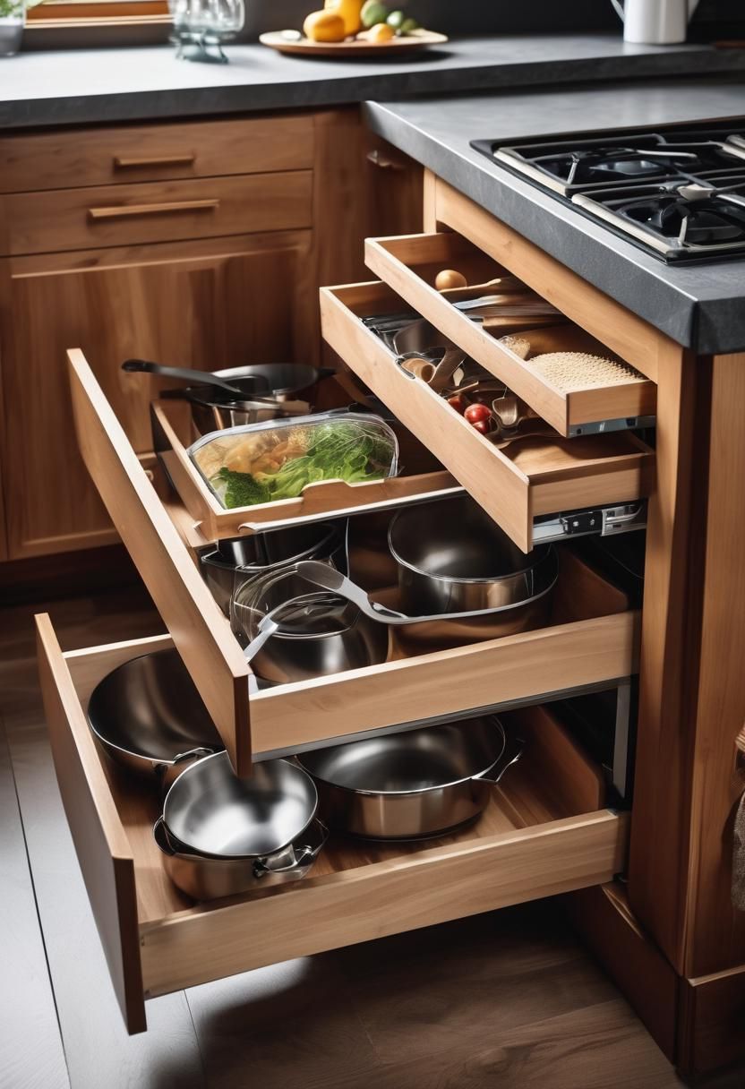 11. Toe-Kick Drawers for Hidden Storage - photo 2