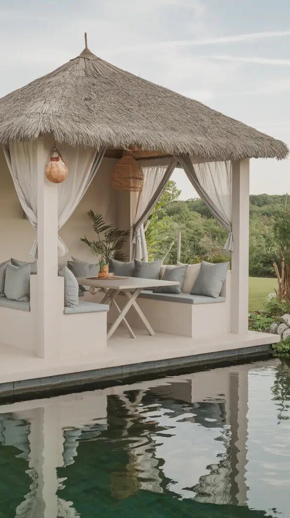 Small Backyard Pool Cabana Ideas - photo 2