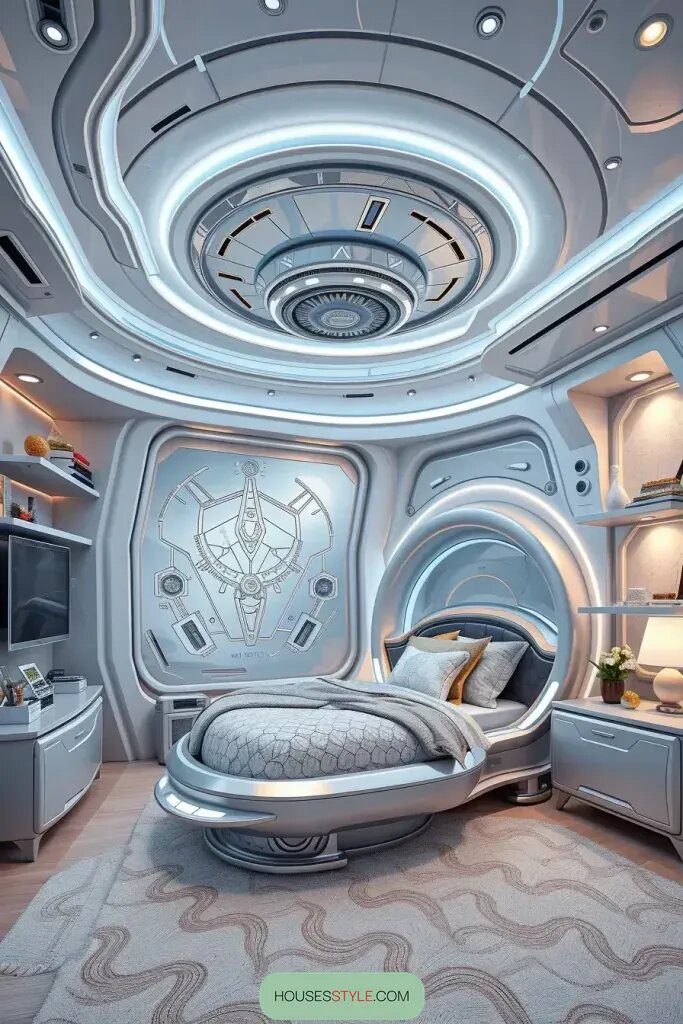 Space Pod Sleep Nooks for Future Astronauts - photo 2