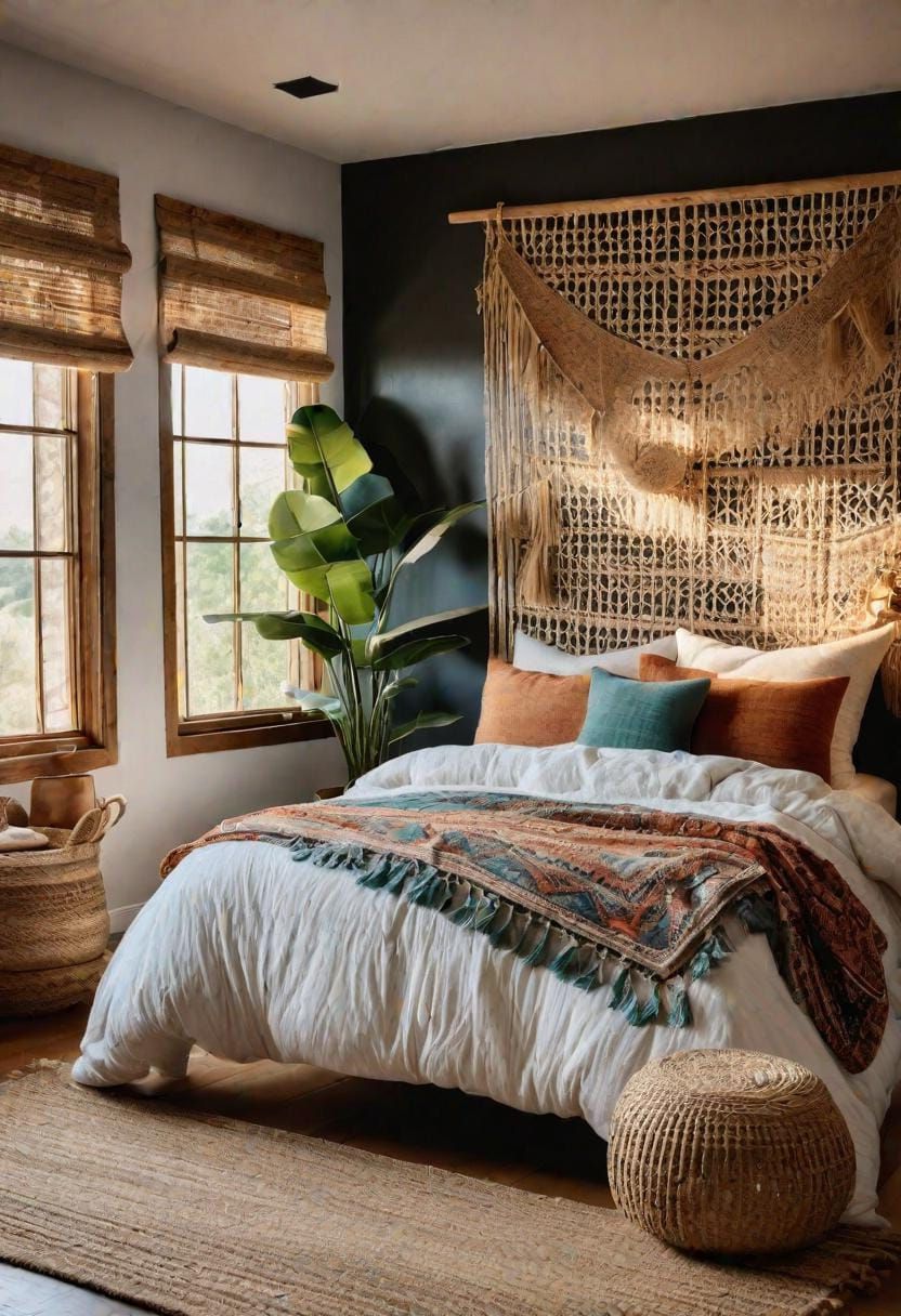 8. Natural Fiber Rugs and Shades