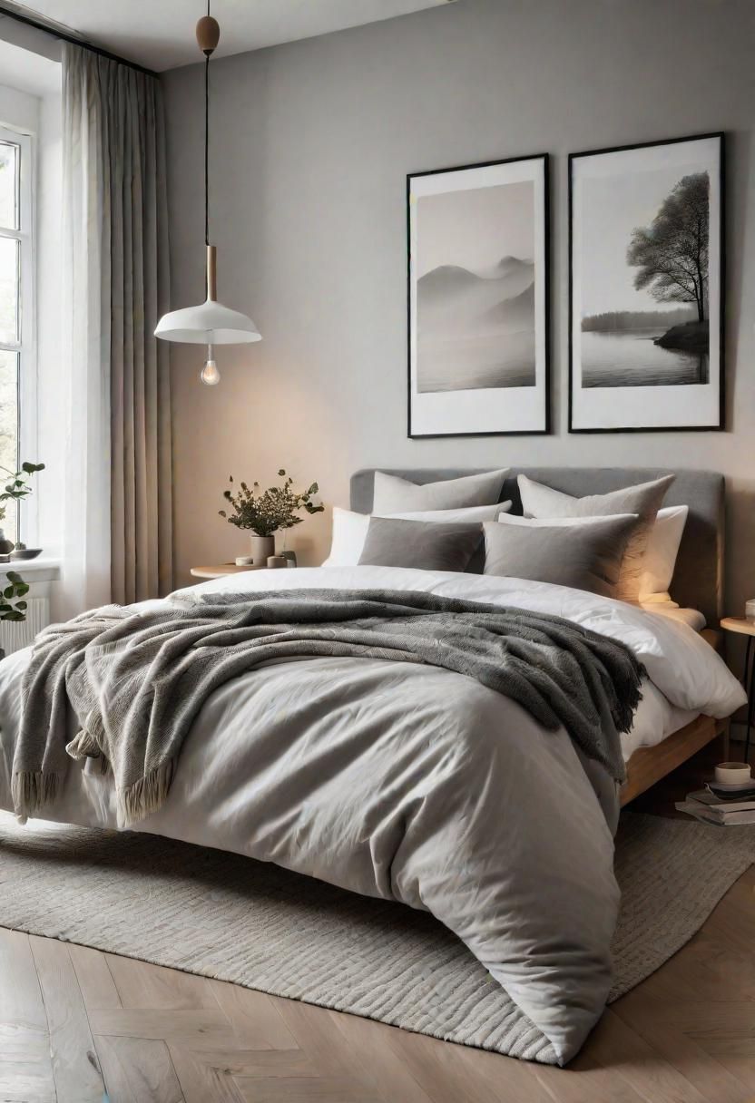 2. Serene Scandinavian Bedroom Ideas