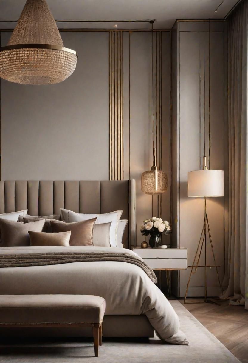 19. Elegant Neutral Bedroom Suite Ideas