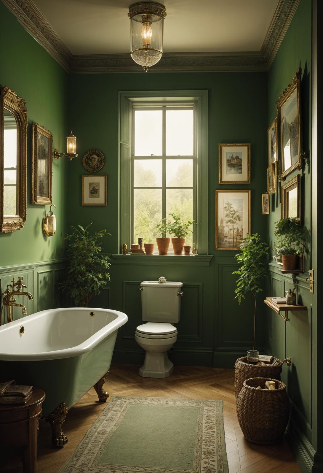 2. Timeless Sage Green Bathroom Style - photo 2