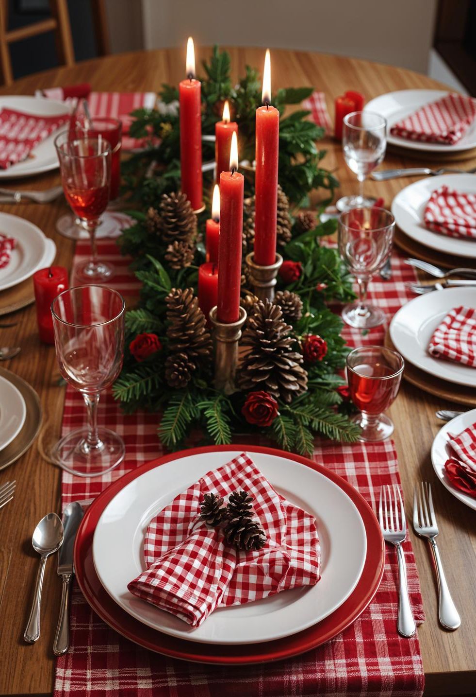 2. Nordic Christmas Table Decor - photo 3