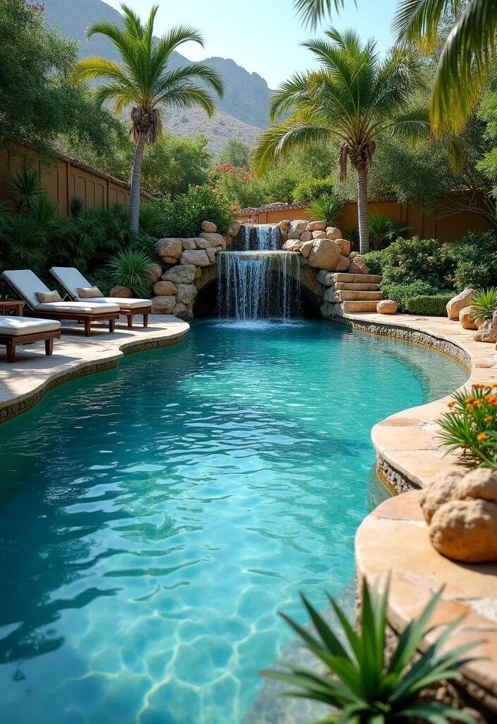 2. Lagoon Pools for a Tropical Escape