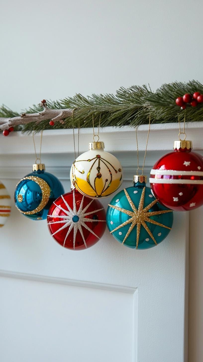 22. Starburst pattern glass ornament inlays - photo 2