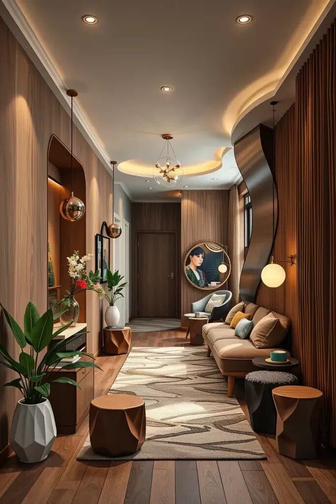 Hallways Featuring Curious Nooks and Insets - photo 3