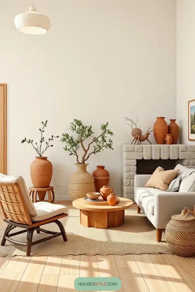 Earth Tone Ideas for a Minimalist Living Room - photo 2