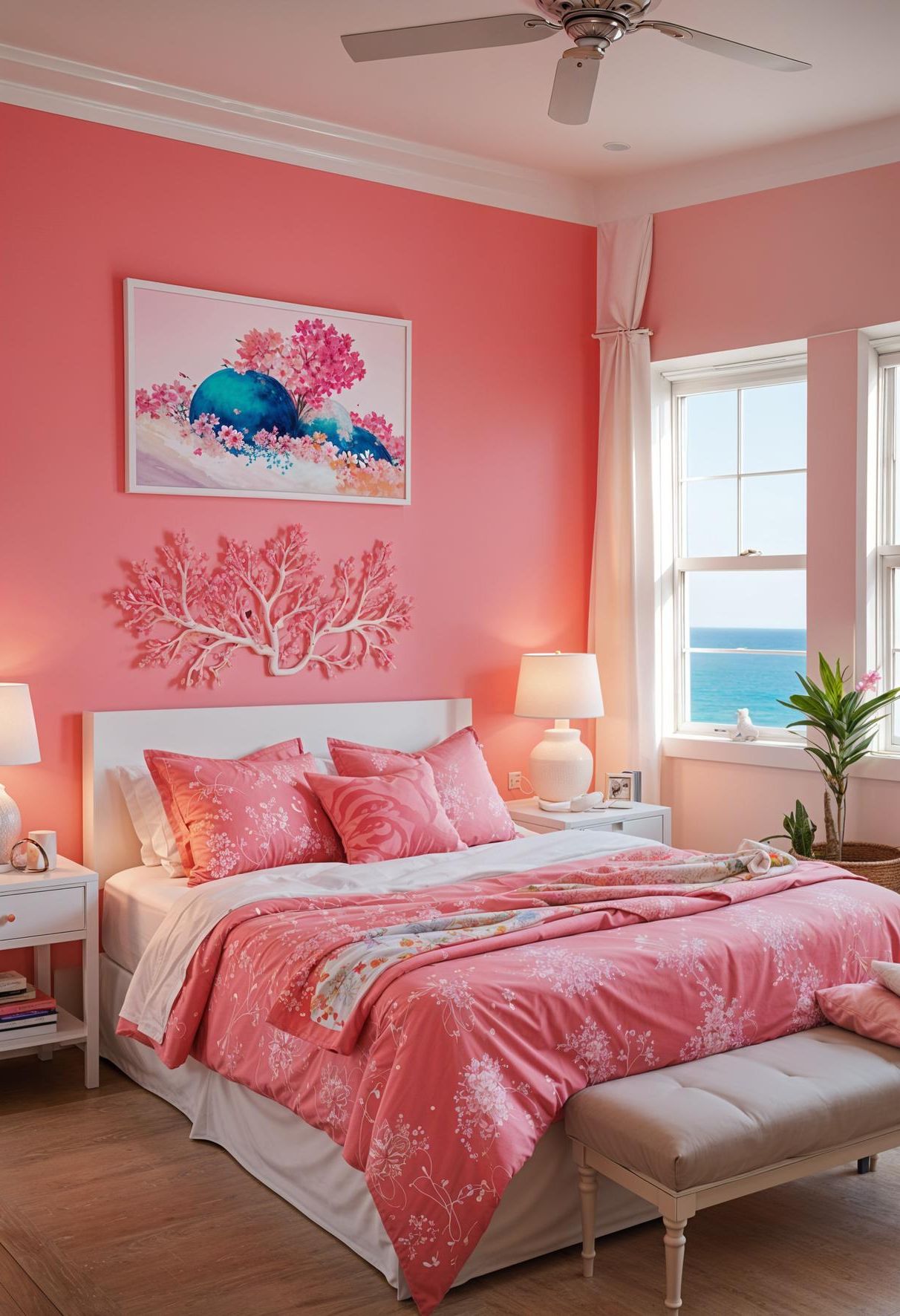 14. Coral Cove Pink Coastal Look - photo 2