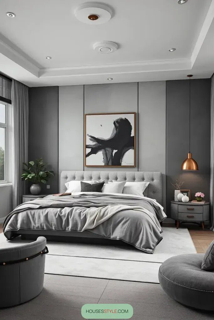 Layering Depth Into Gray Bedroom Palettes