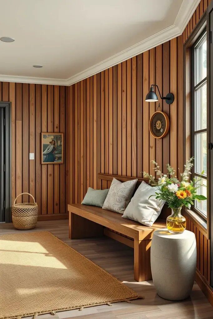Natural Wood Finishes for a Warmer Lobby