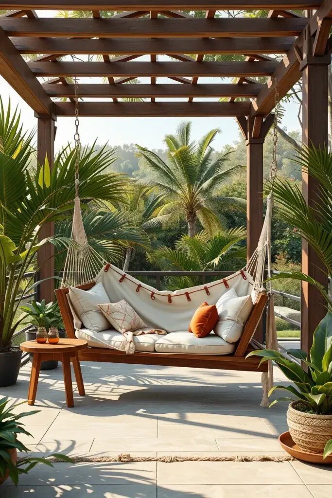 Hammock Style Meets Classic Porch Swing - photo 2