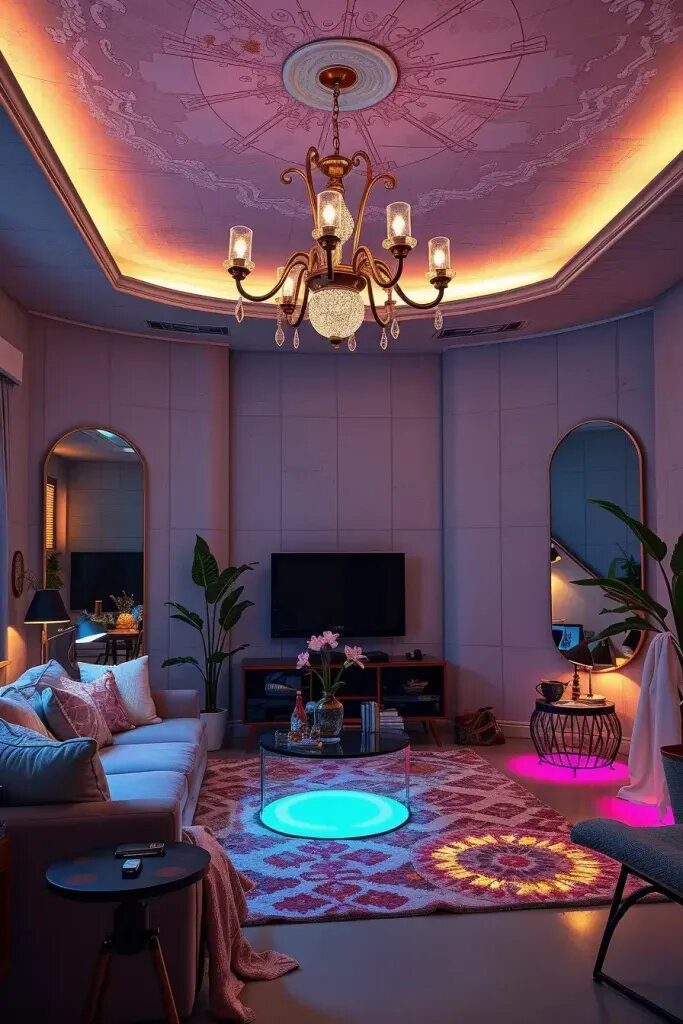 Experimental Lighting That Configures The Atmosphere - photo 2