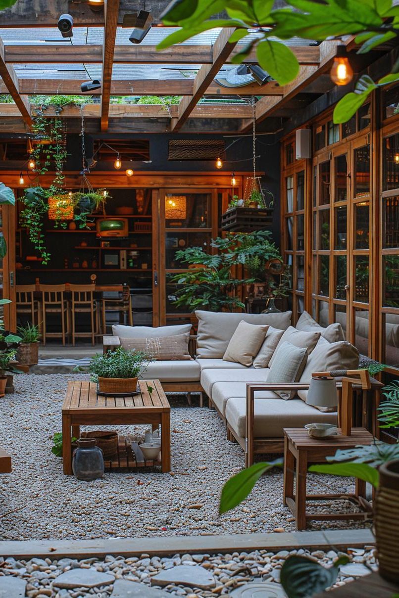 13. Nordic-Style Gravel Patio Looks - photo 2