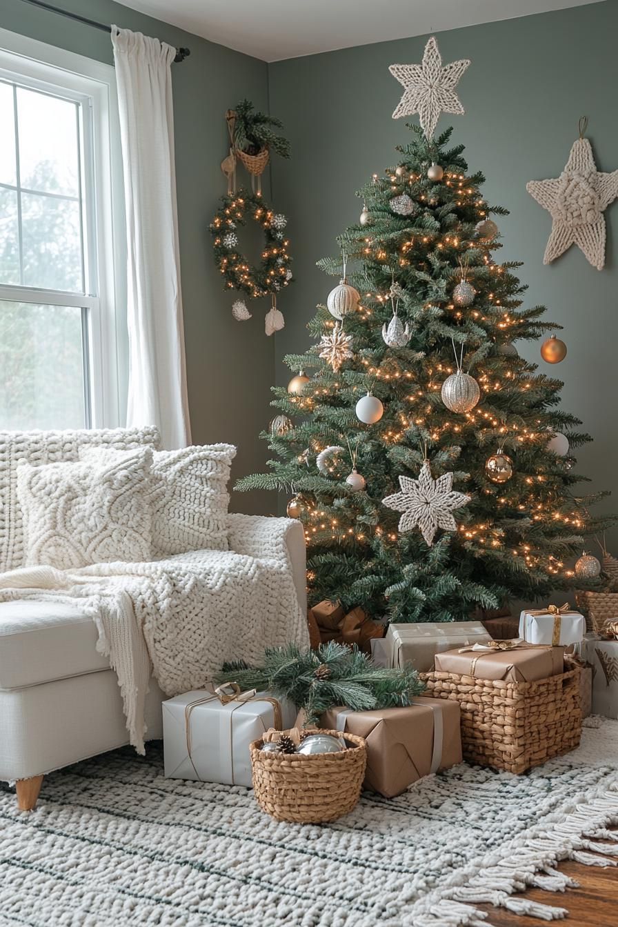 20. Neutral Macramé Holiday Accents - photo 2