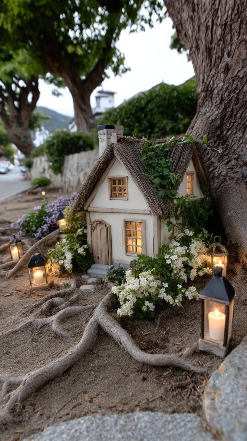 5. Tiny Fairies' Home Among the Trees
