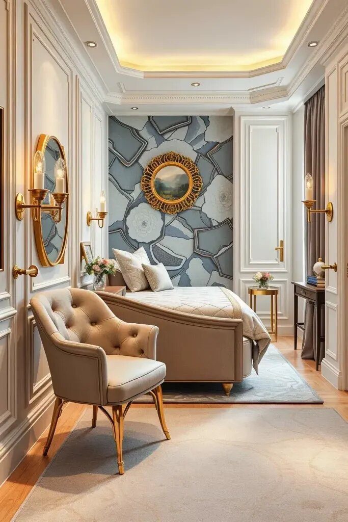 For A Polished Touch Use Gold And Brass Finishes