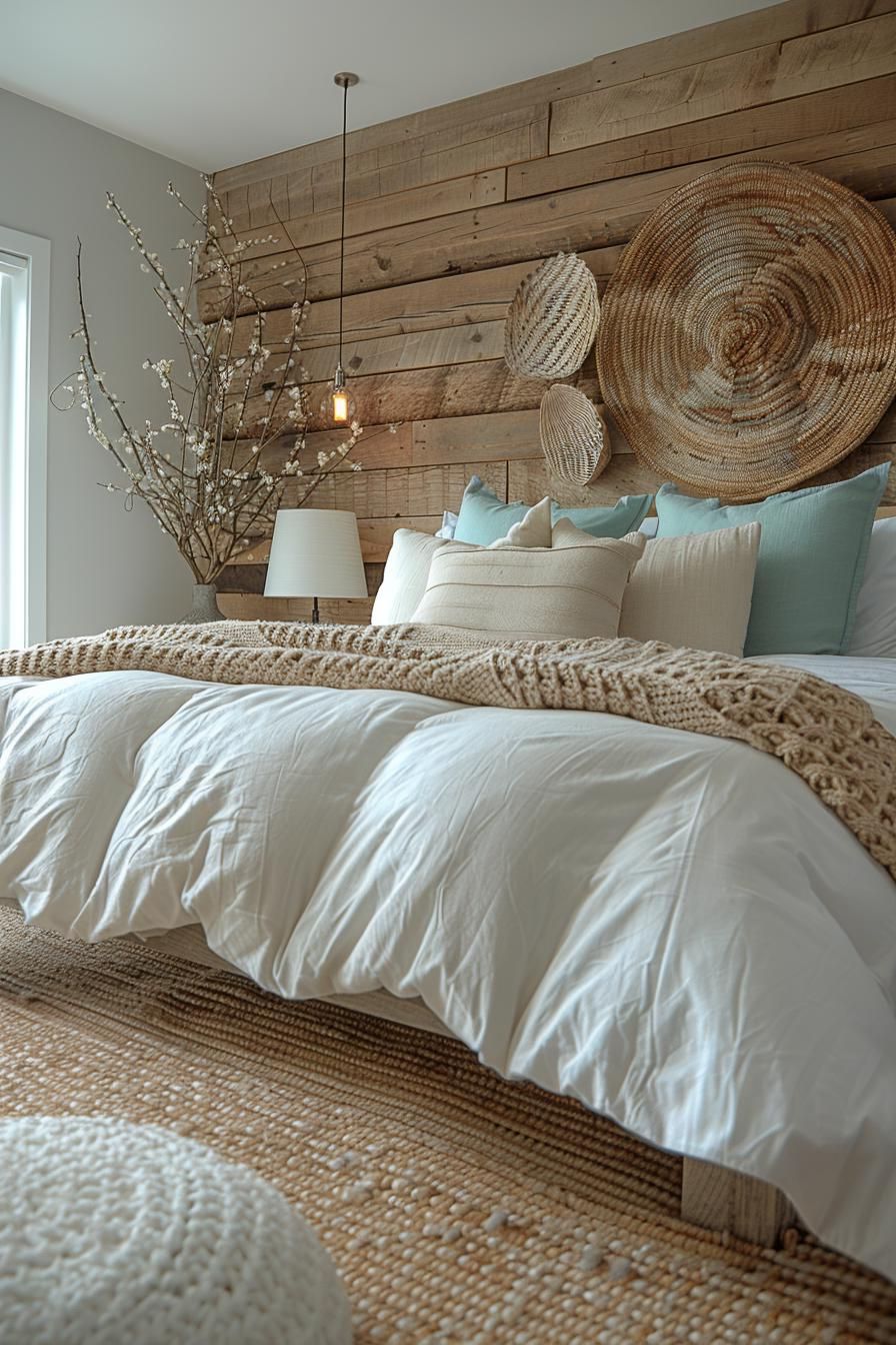 5. Earthy Coastal Bedroom Inspiration