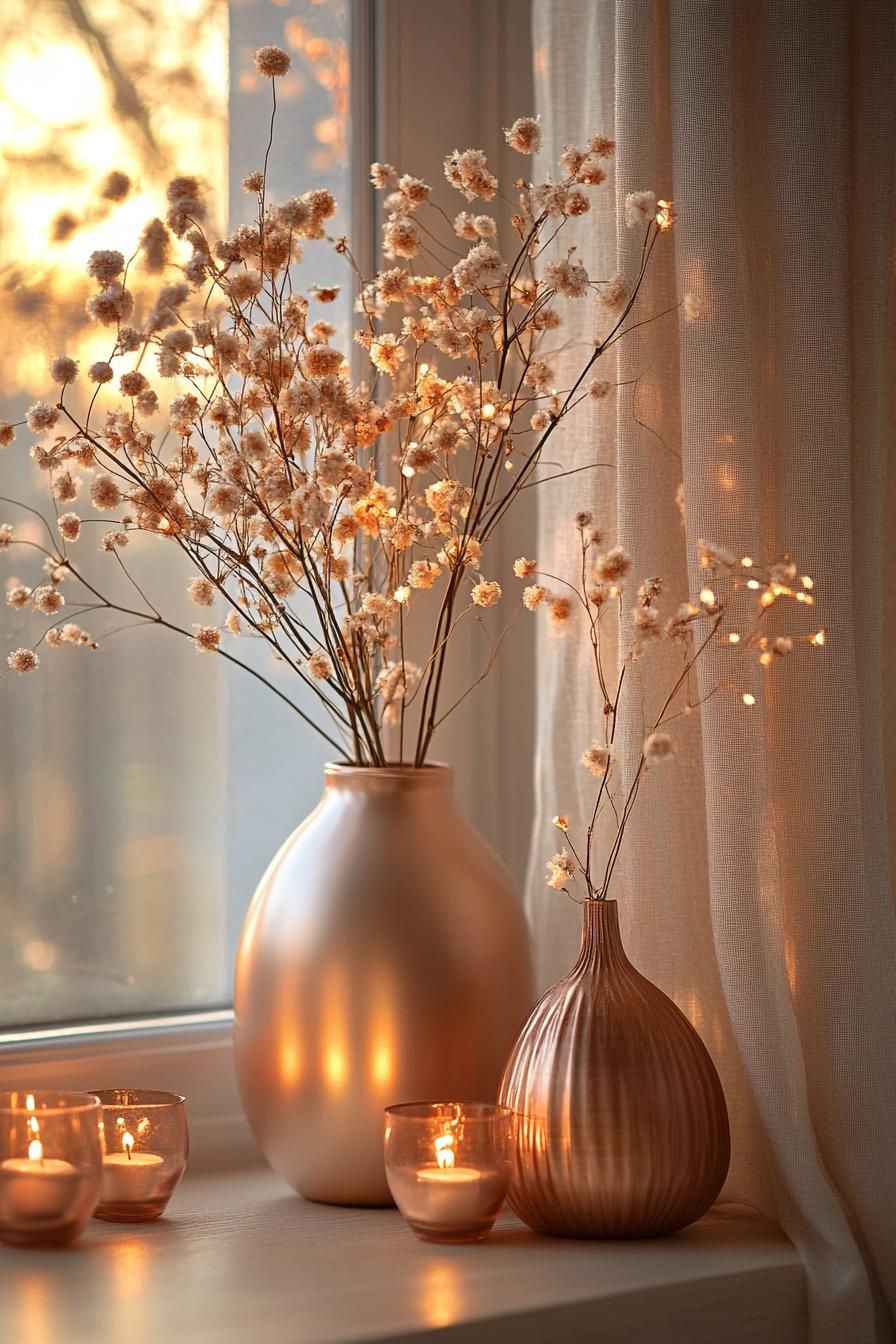 13. Metallic Accents for Christmas Decor