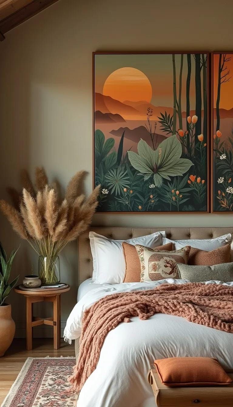 15. Oversized Nature-Themed Wall Art - photo 2