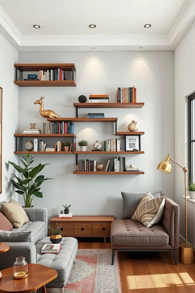 1. Tiered Wall Storage For Tight Spaces - photo 2