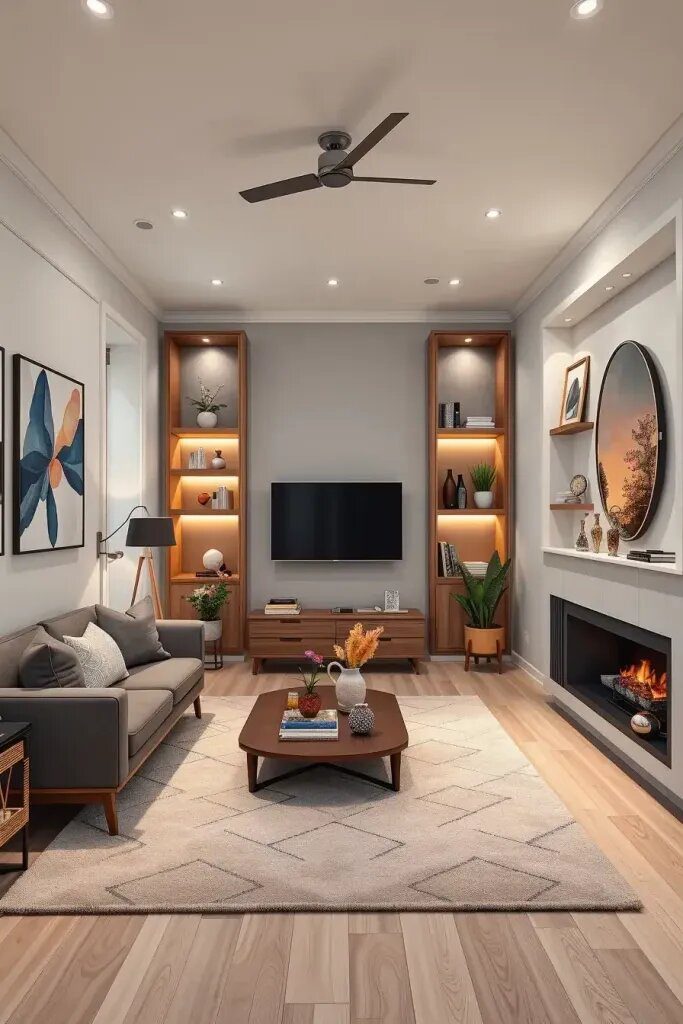 Hidden Wall Nooks For Smart Storage