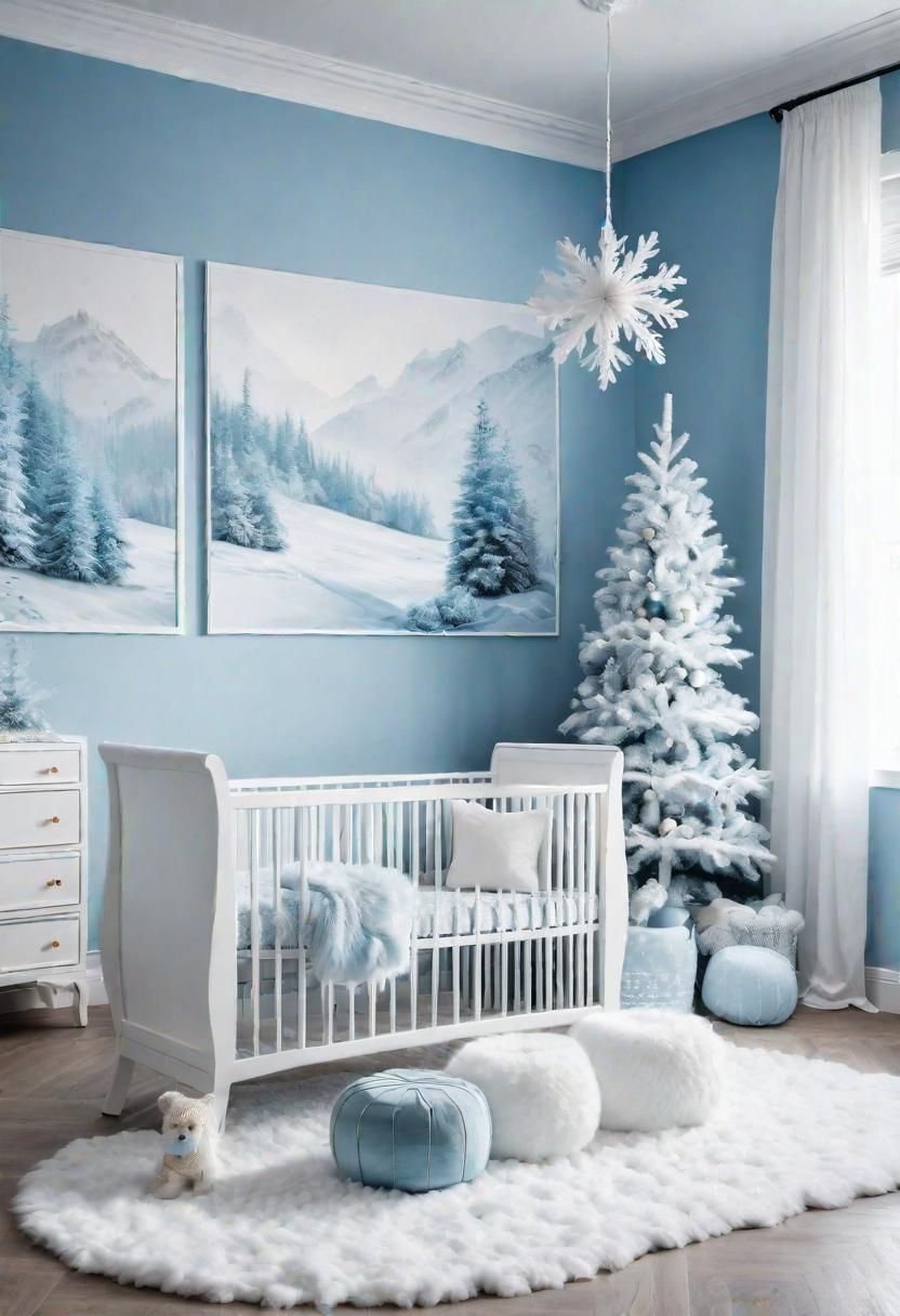 43. Winter Wonderland Nursery Theme