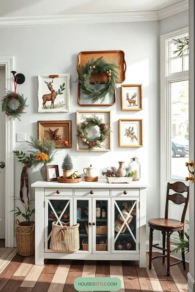 Refresh Small Entryway Accents with Seasonal Paint Colors - photo 2