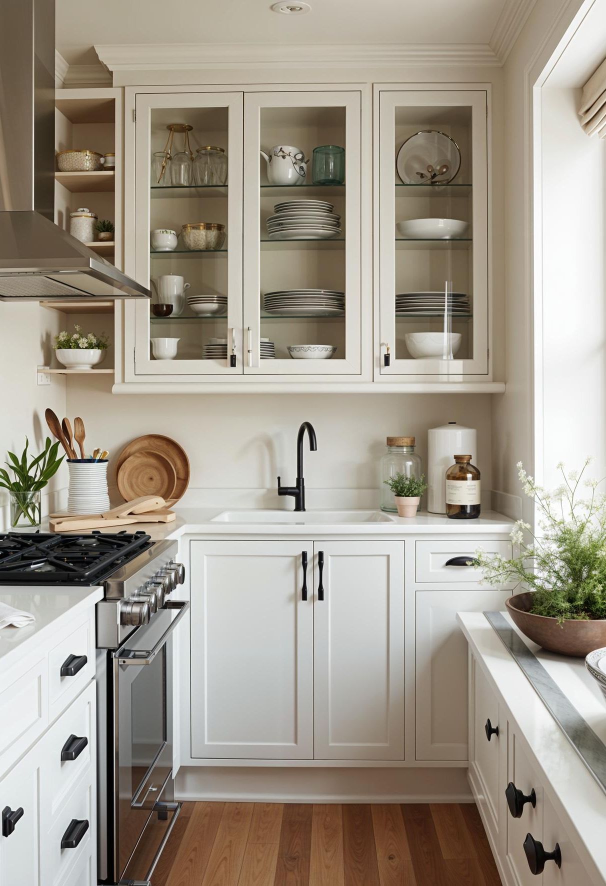 17. Open Up Small Kitchen Layouts