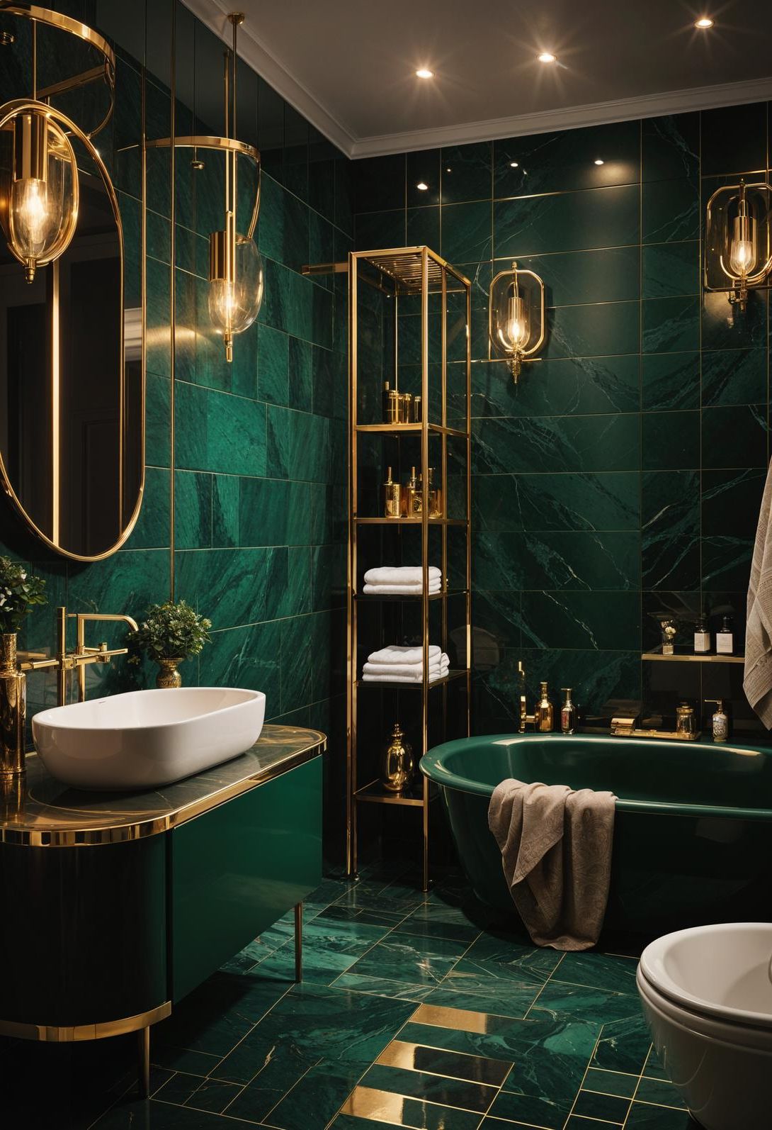 15. Royal Twilight Bathroom Design - photo 3