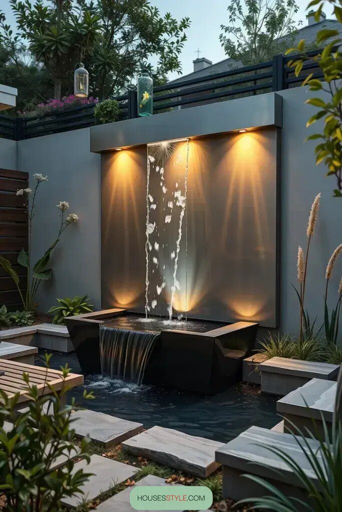 Minimalist Style Through Classy Water Features - photo 2