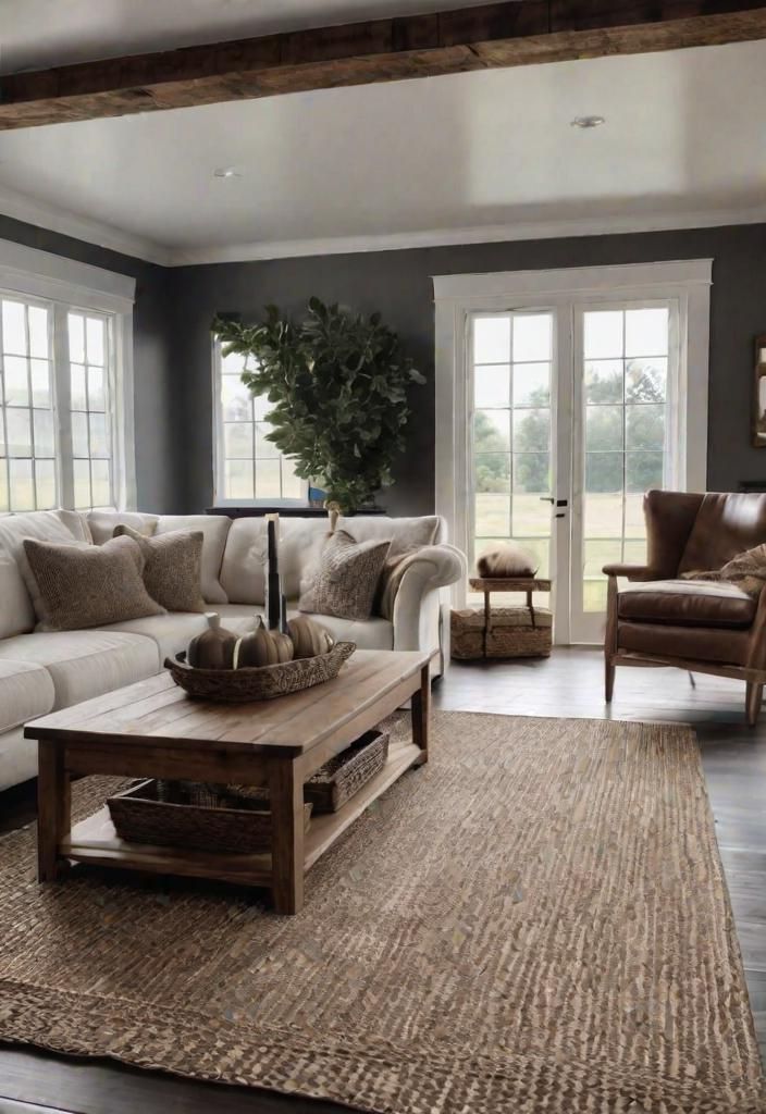 15. Choosing a Rustic Area Rug
