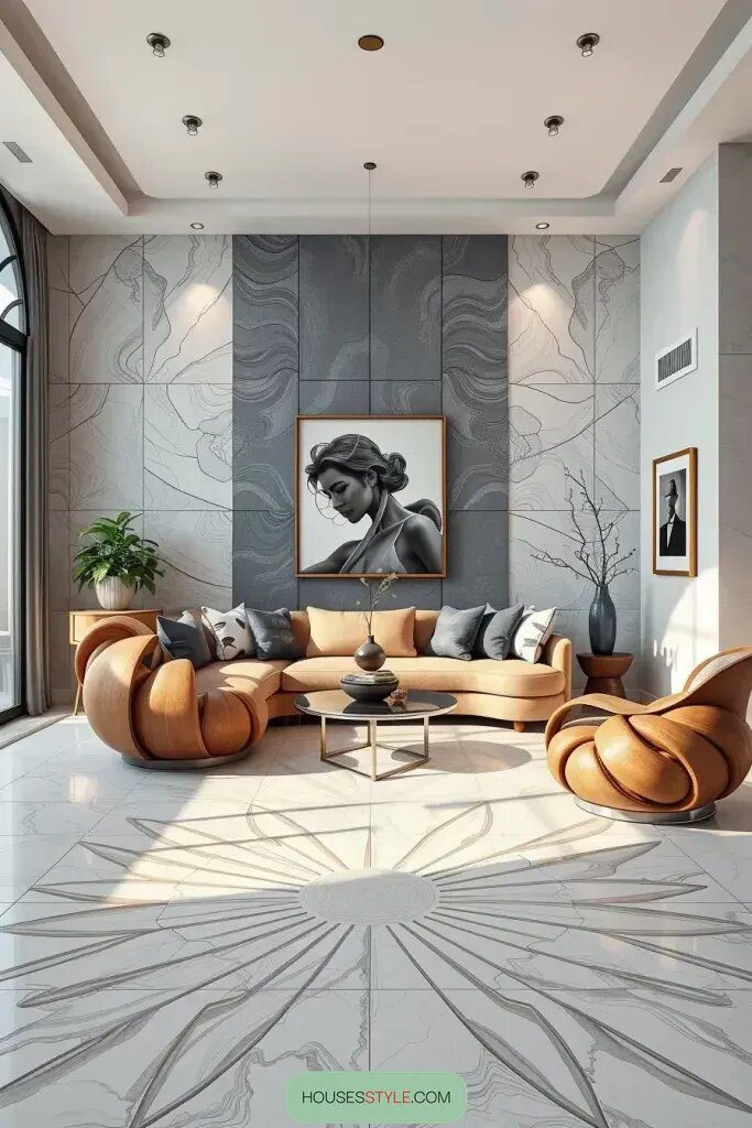Artistic Inspiration: Designer Living Rooms With a Touch of Art - photo 2