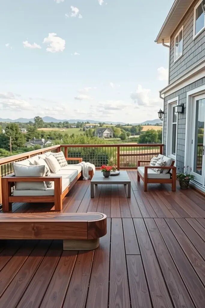 Chic Furnishings for Elevated Wooden Decks - photo 2