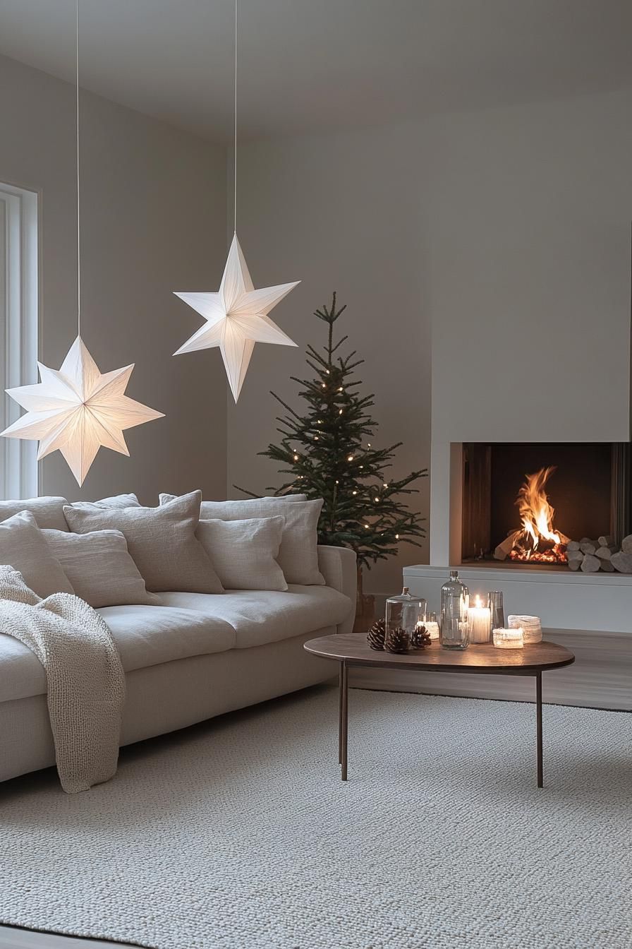 7. Glittering Paper Star Lantern Ideas - photo 2