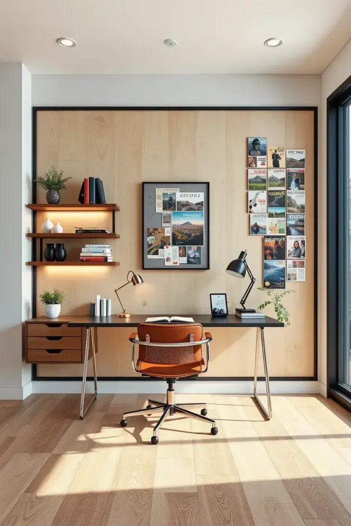 Magazine Collage Art for Wall Display