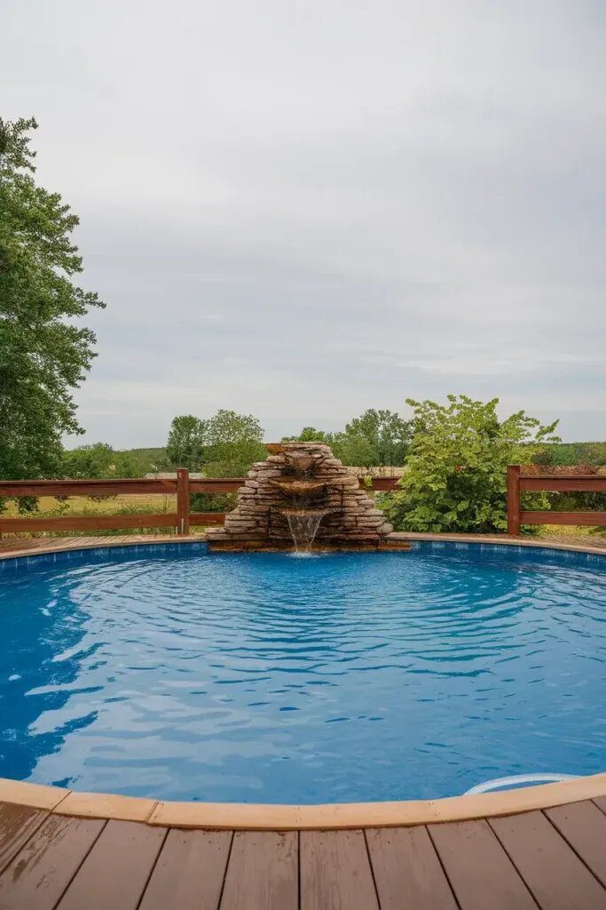 Add a Fountain Feature to Your Pool