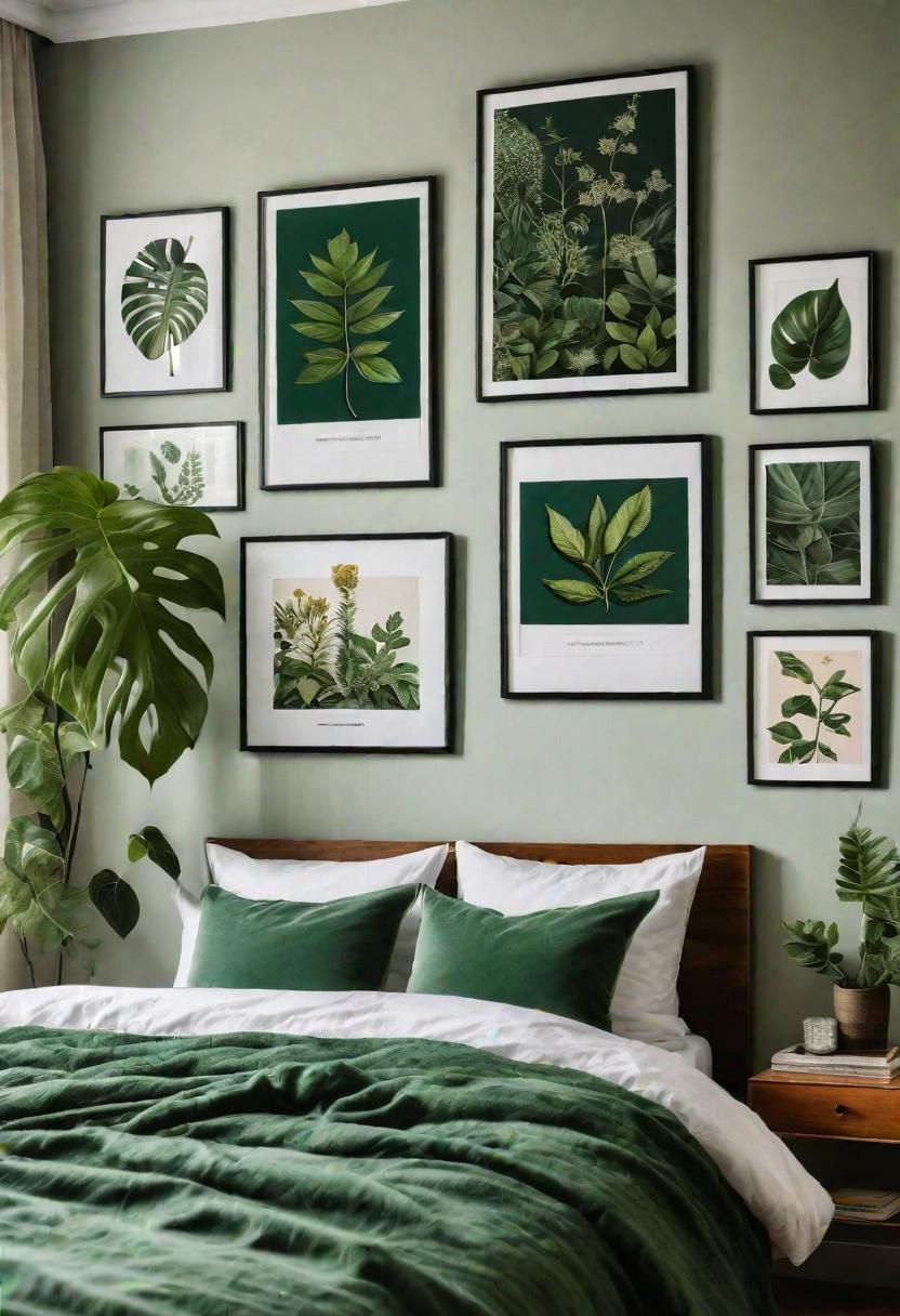 15. A Botanical Print Gallery Wall - photo 2
