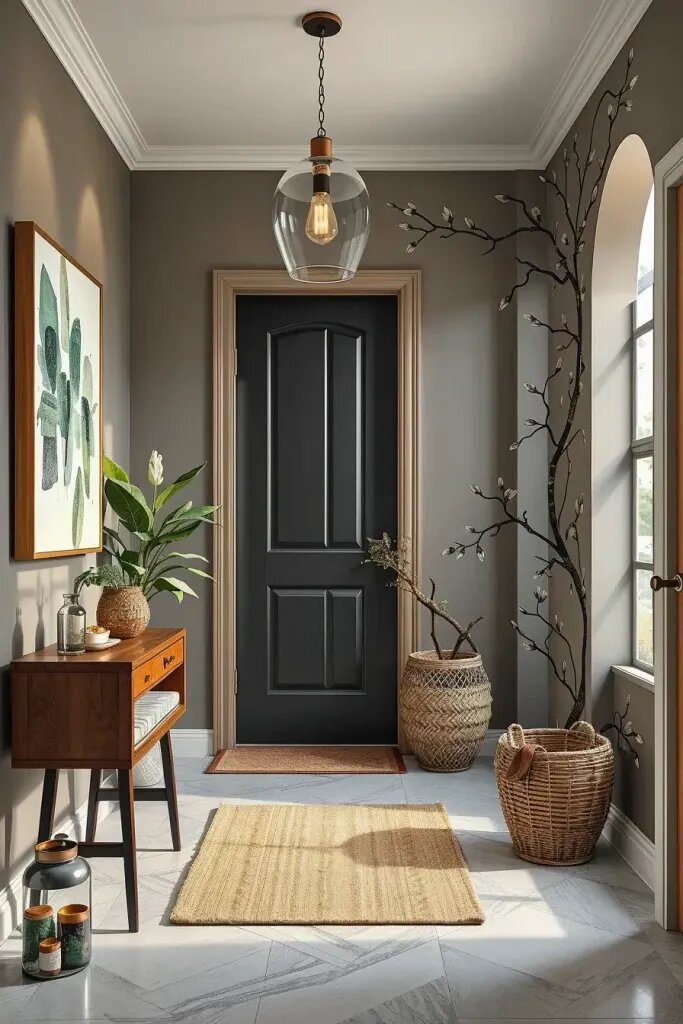 Turning a Plain Wall into an Entryway Focal Point - photo 2