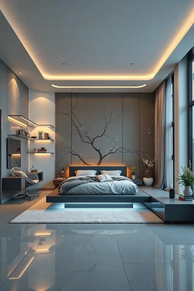 Floating Furniture Ideas for a Dreamy Bedroom