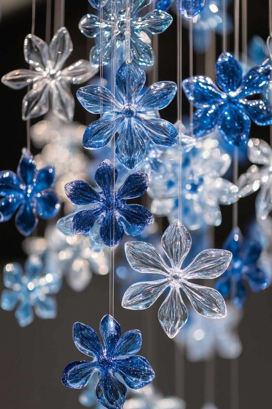 11. Blue Snowflake Ceiling Sparkle - photo 2