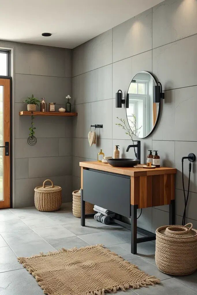 Pairing Matte Finishes with Organic Textures