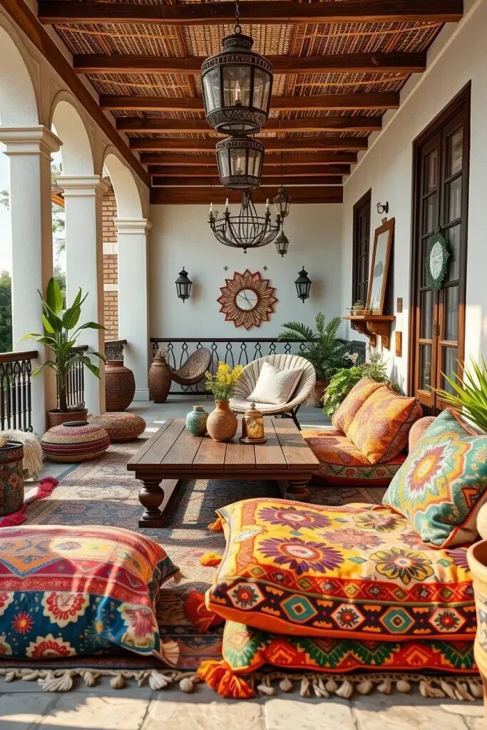 Bright Floor Cushions for Relaxed Seating - photo 2