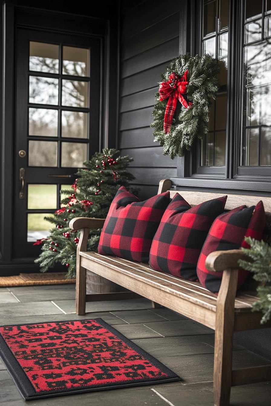11. Buffalo Check Porch Accents