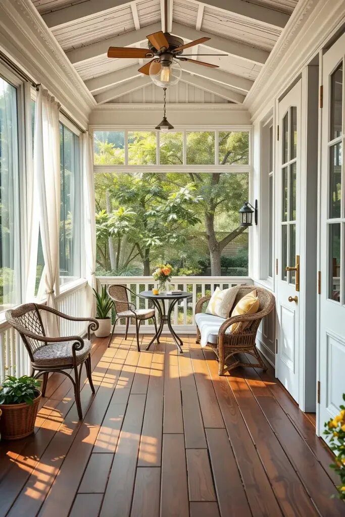 Charming Porches With French Or Sliding Doors - photo 2
