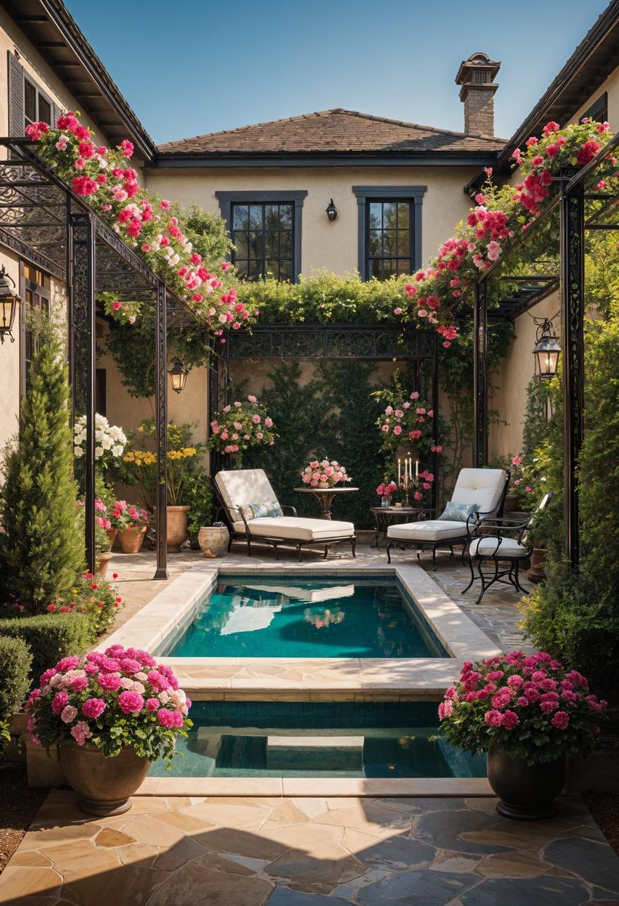 9. Elegant Victorian Backyard Retreat - photo 3