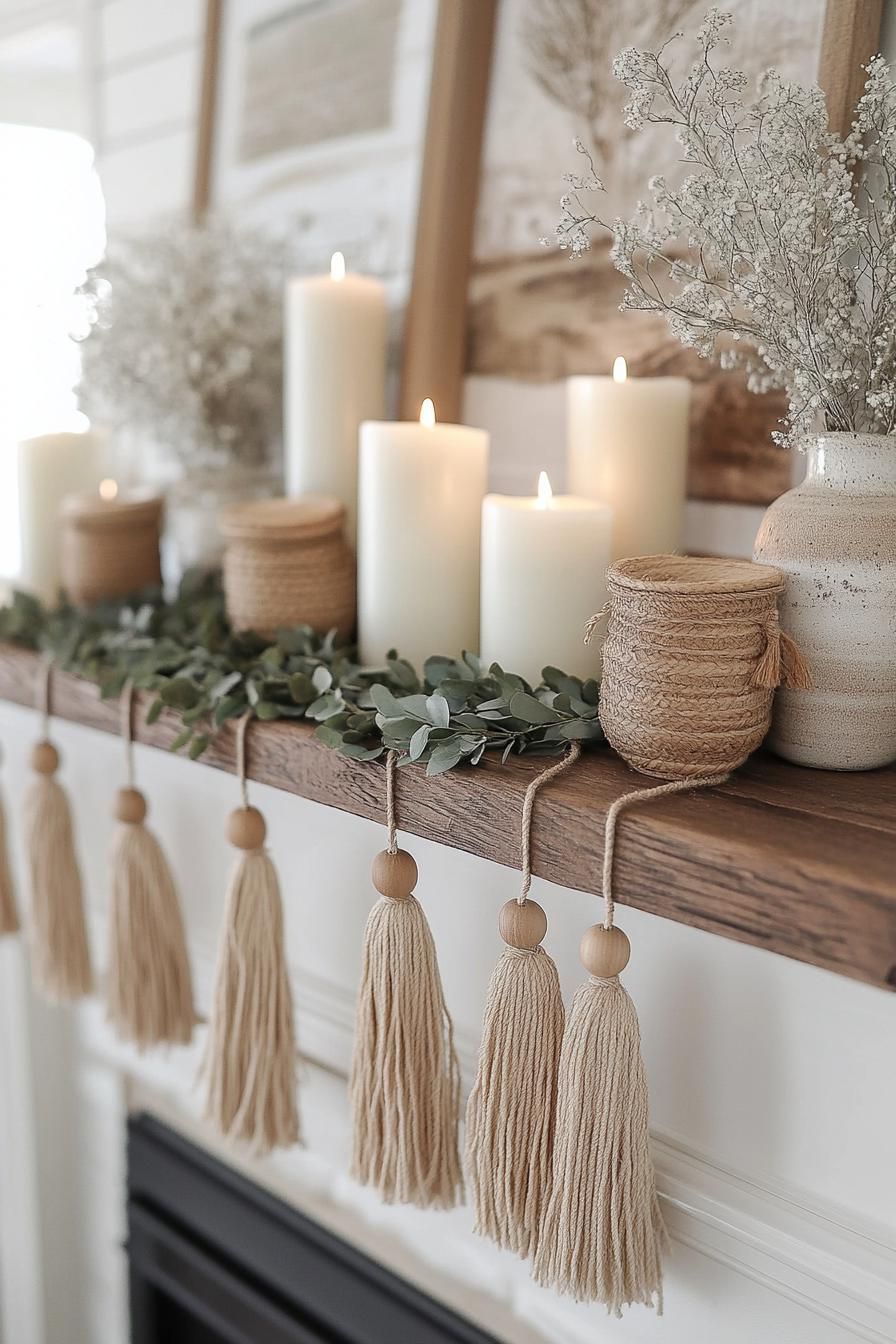 3. DIY Natural Tassel Garland Ideas